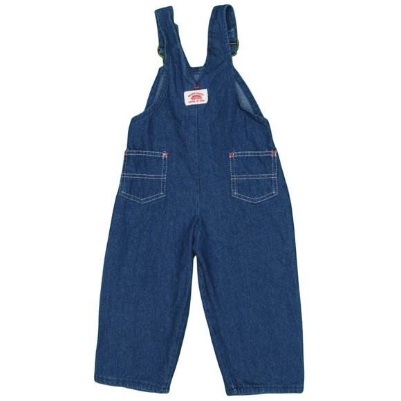 Vintage Round House Baby Overalls - Picture 2 of 3